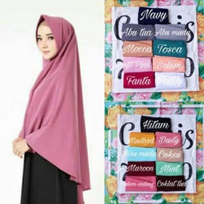 Khimar Syari Terbaru 2019 Jumbo Pet Wolfis