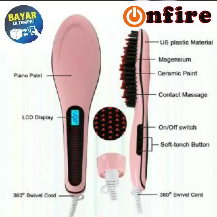 harga fast hair straightener