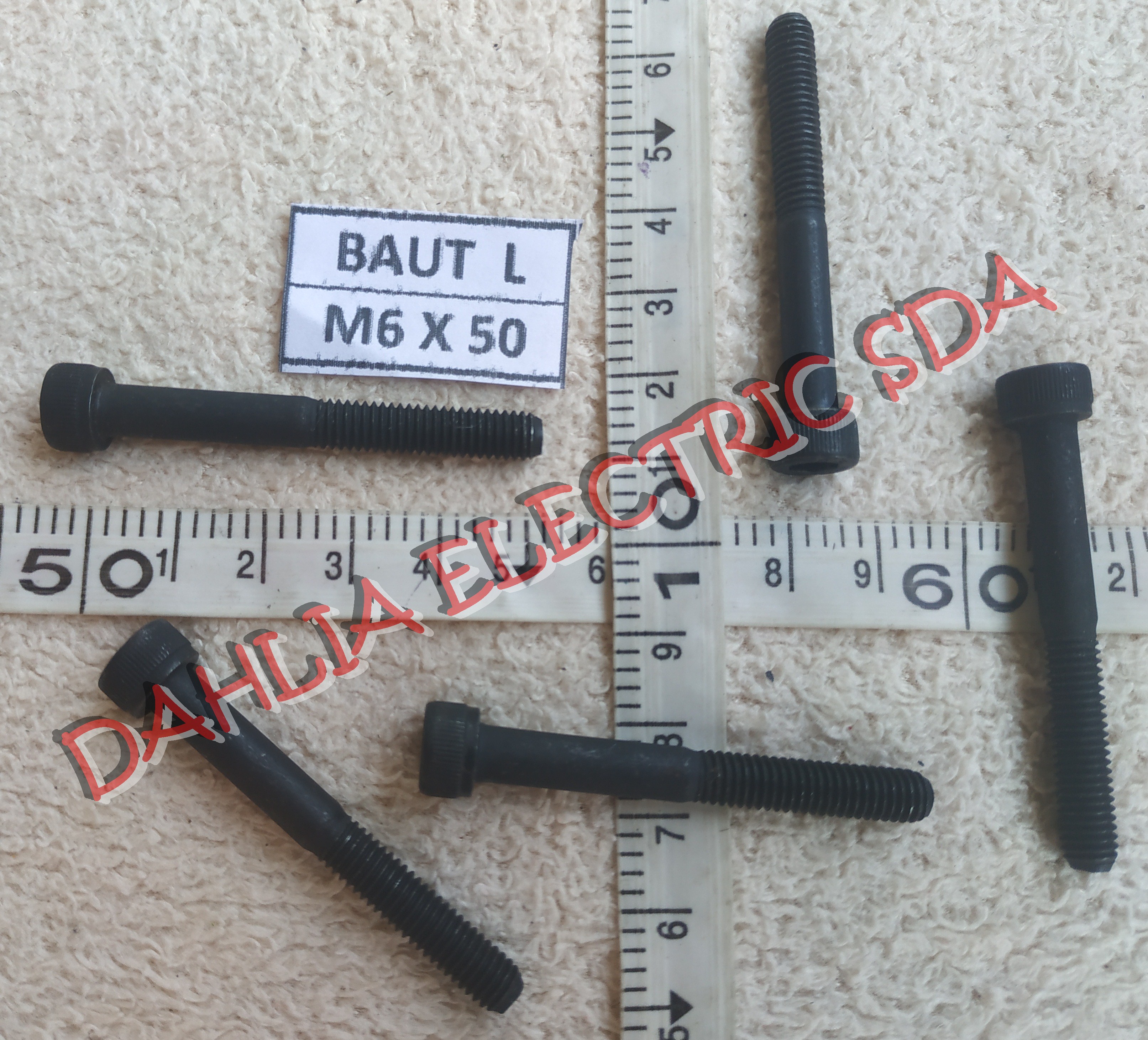 Baut L M6 X 50 10 Pcs Lazada Indonesia