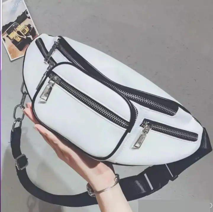 Waist bag putih Clearance