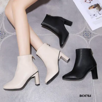 BO1761# GW Sepatu Boots Heels Korea