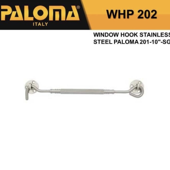 [SIAP KIRIM] Window Hook Paloma Whp 202 Stainless 201 Ukuran 10\