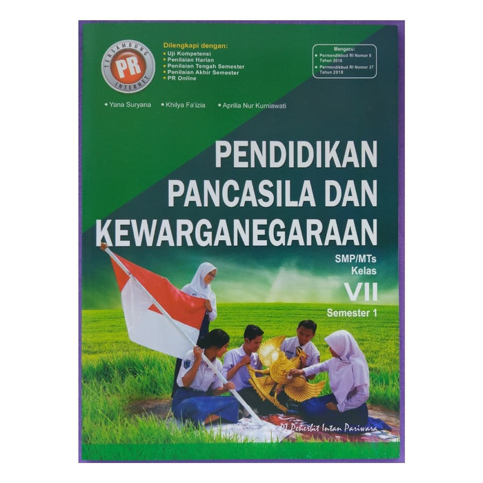 Bisa Bayar Dirumah Buku Pr Pkn Kelas 7 Smp Semester 1 Terbaru Pt Intan Pariwara Terbatas Lazada Indonesia