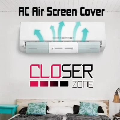 AC Air Screen Cover | Reflektor / Talang / Penahan Hembusan Angin AC