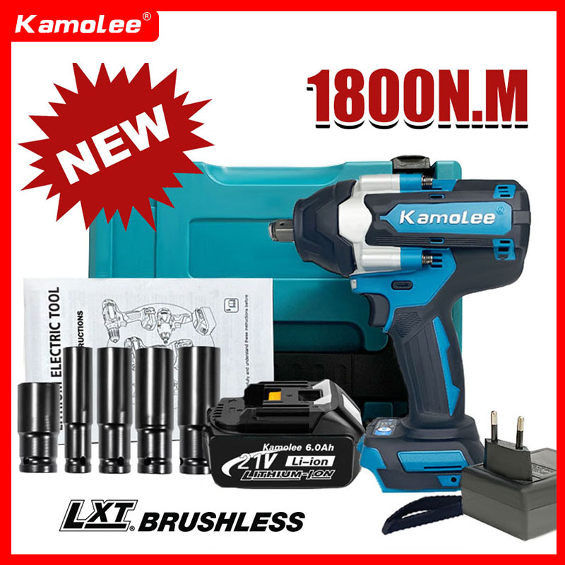 [Dapat Membuka Ban Bus] Kamolee Tool DTW700 Kunci Dampak