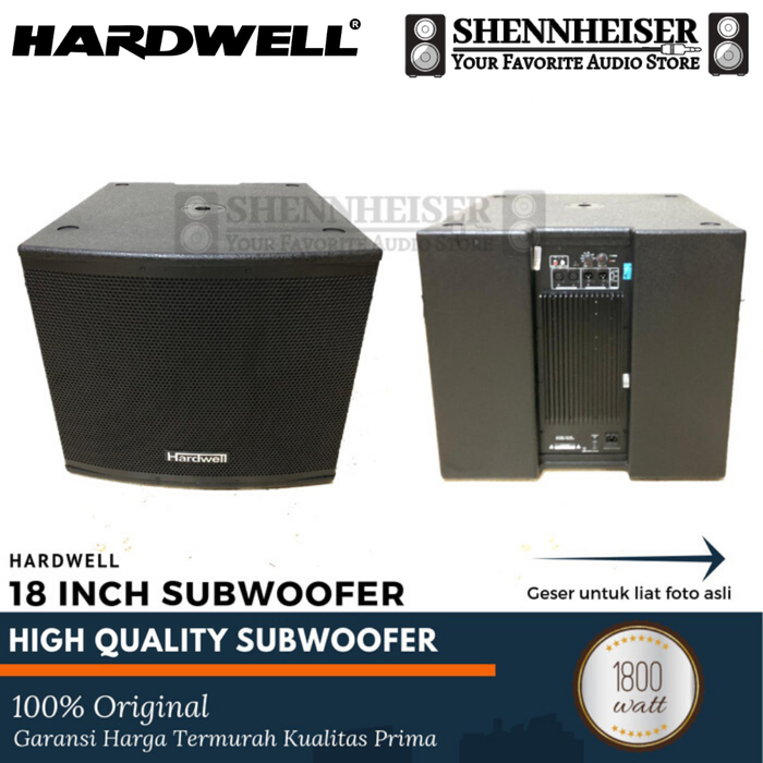 Subwoofer hardwell 18 inch Clearance