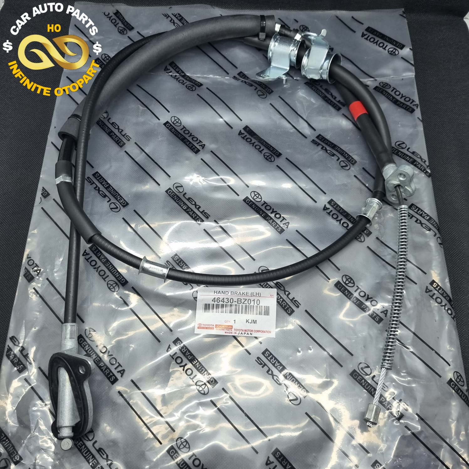 CABLE KABEL REM TANGAN BELAKANG KIRI TOYOTA AVANZA XENIA RUSH TERIOS GOOD QUALITY Harga 220,000 rupiah*Gratis Ongkir