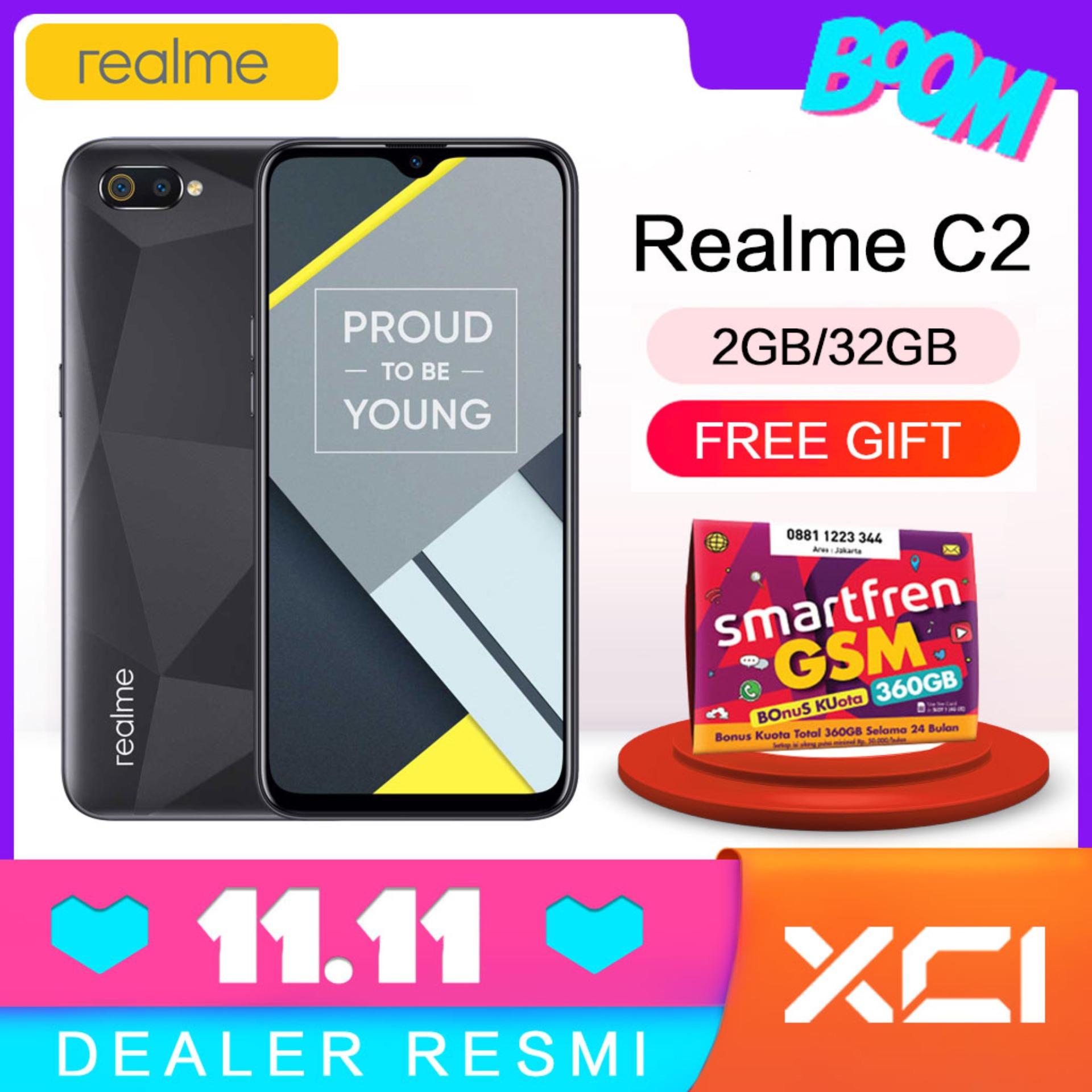 realme C2 2GB/32GB Layar Penuh “Dewdrop” Kamera Ganda 13MP + 2 MP AI Garansi resmi Gratis Ongkir