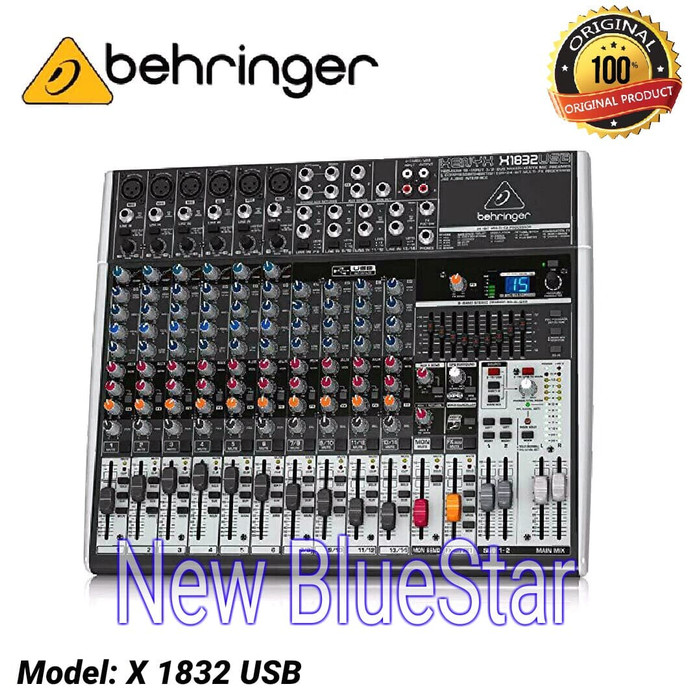 Mixer Behringer Xenyx X 1832 USB Original BEHRINGER XENYX X1832USB ...