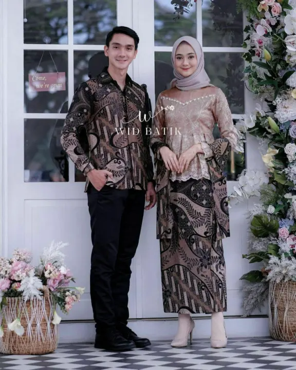 Baju Tunangan Couple Tunangan Free Selendang Lazada Indonesia