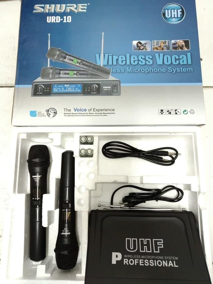 Original MIC SHURE URD 10 ( HANDHELD ) WIRELESS MICROPHONE Lazada