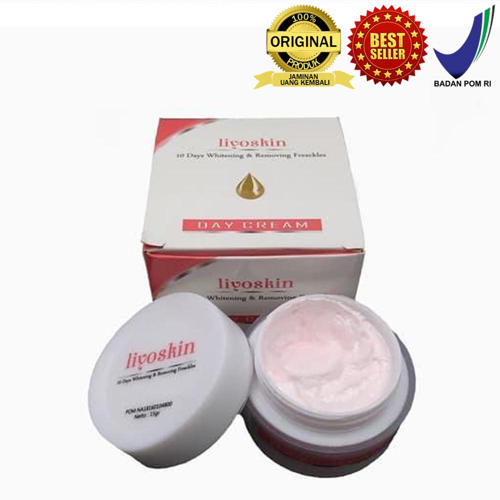 Cream Siang Untuk Kulit Sensitif Liyoskin - Day Cream Liyoskin - Kesehatan & Kecantikan > Perawatan Kulit > Perawatan kirim Wajah Obat Pemutih Pencerah,Pembersih,Penghilang,Mengurangi Flek,Plek,Noda Hitam,Trulum,Kokoloten,Kerutan Membandel Herbal