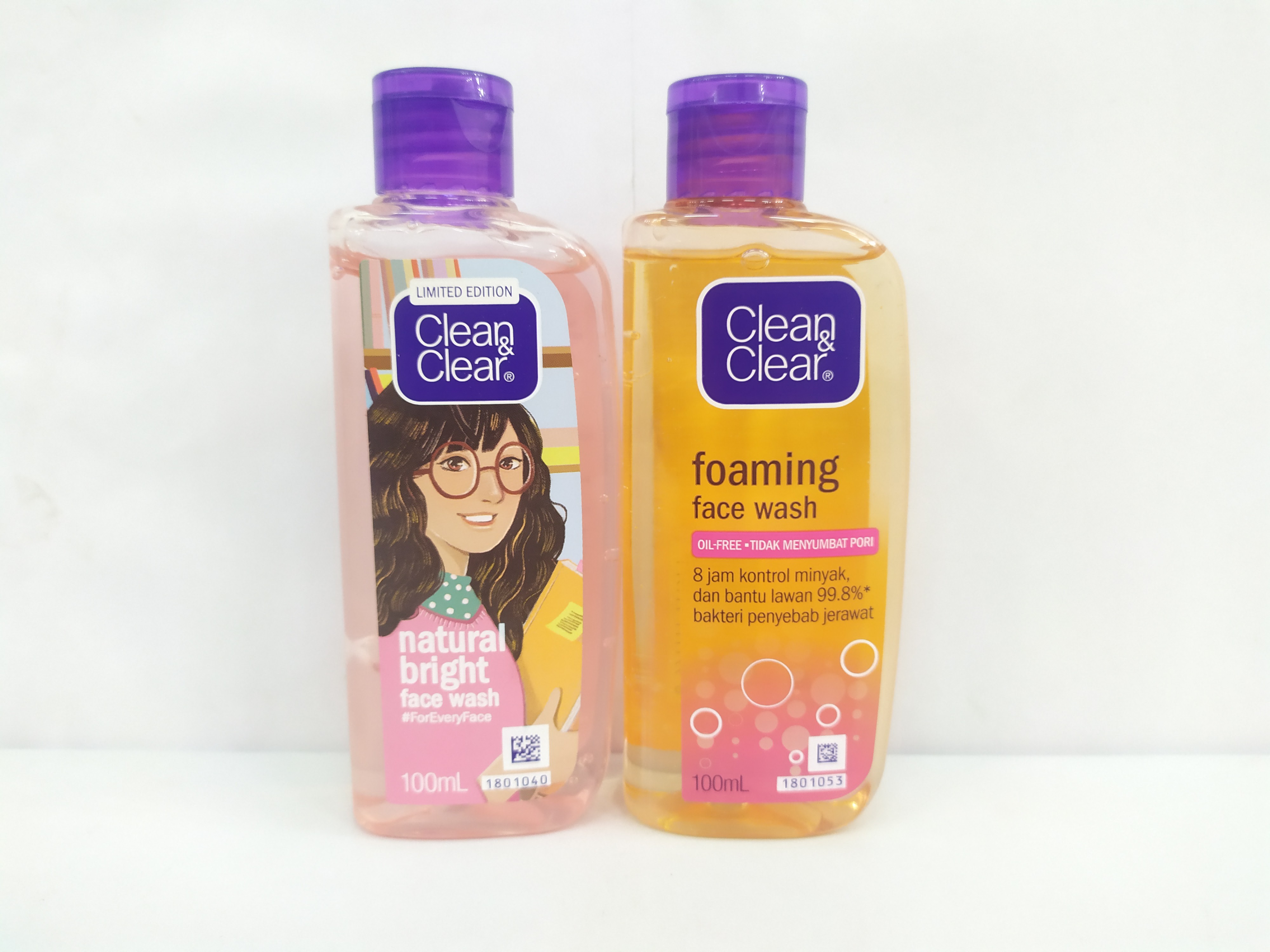 clean and clear natural bright face wash limited edition
