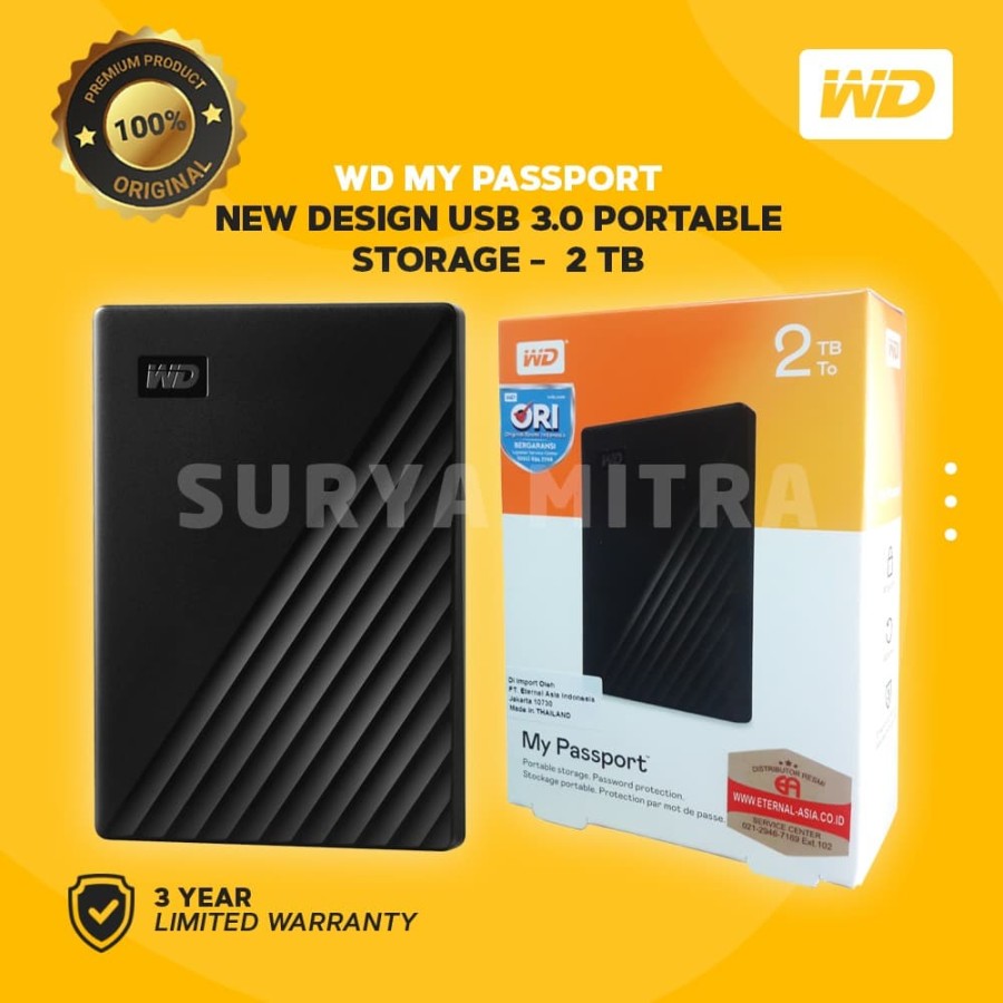 wd 2tb my passport™ for mac hard drive