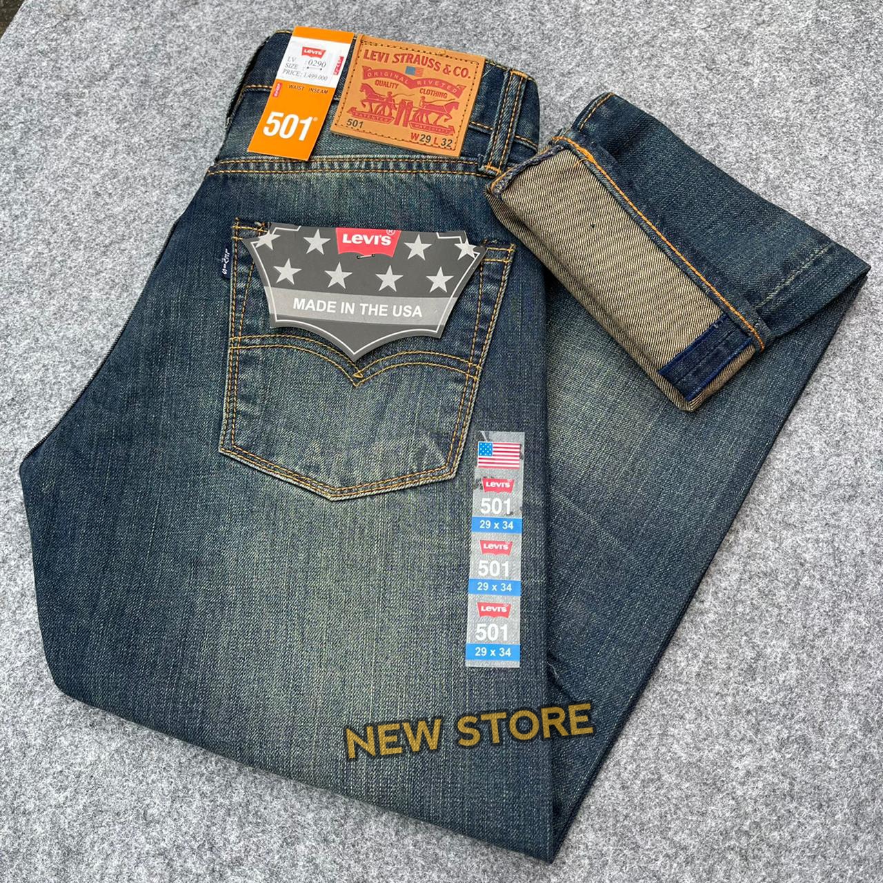 celana panjang pria terbaik levis 501 