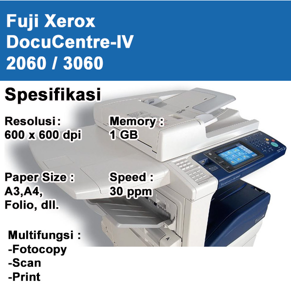 Fuji Xerox DocuCentre IV 2060 / 3060 | Lazada Indonesia