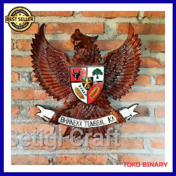 Tb Hiasan Dinding Lambang Negara Indonesia Burung Garuda Pancasila Murah Lazada Indonesia