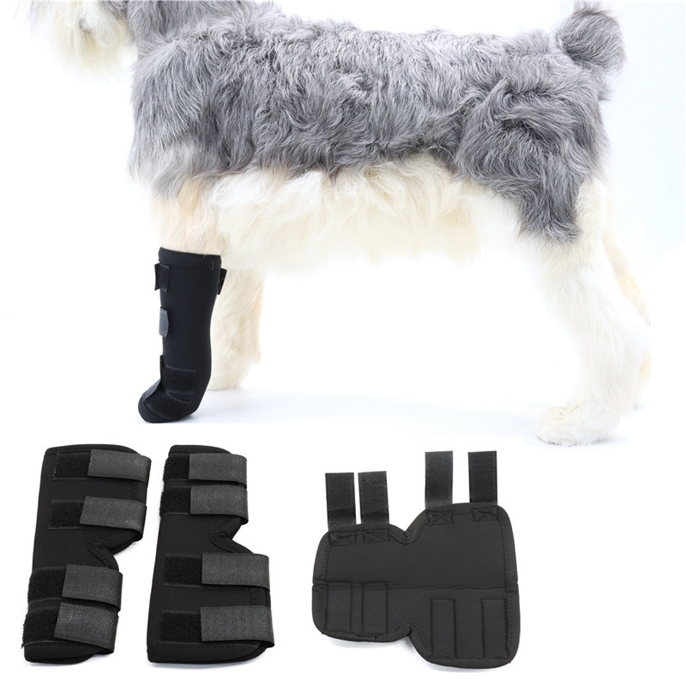 FRHTYU For Surgical Injury Dog Support Brace Injury Wrap Protector Recover Legs Joint Wrap Dog Supplies Dog Wrist Guard Puppy Kneepad Pet Knee Pads