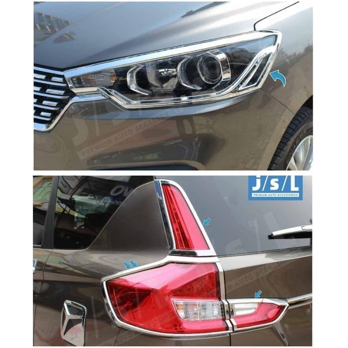Paket Garnish Lampu Depan Belakang All New Ertiga 2018 Berkualitas