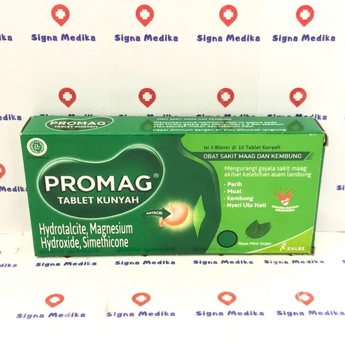 Promag 10 Tablet 1box Isi 3strip - Obat Sakit Maag | Lazada Indonesia