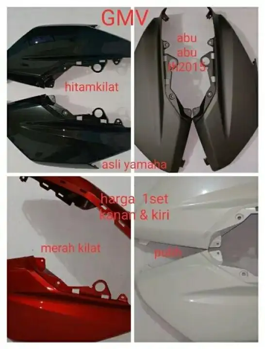 Tameng Depan Nmax Body Cowling Nmax Original Tameng Nmax Kiri Kanan 1 Set Body Cowling Nmax Original Lazada Indonesia