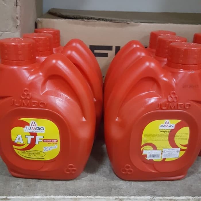 oli Jumbo ATF dextron III 3 Power steering fluid kemasan 500ml Lazada