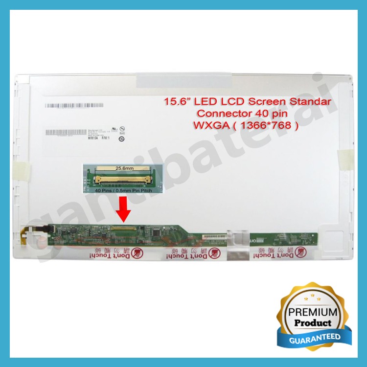 Lcd Led Dell Inspiron R N N N Led Tebal Pin