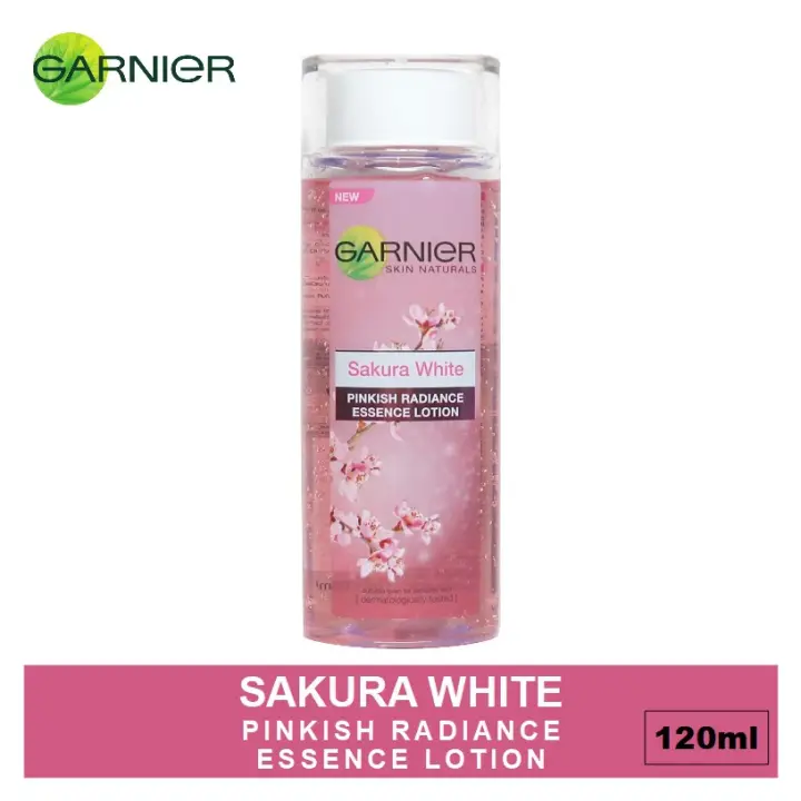 Garnier Sakura White Pinkish Radiance Essence Lotion Skin Care 1ml Lazada Indonesia