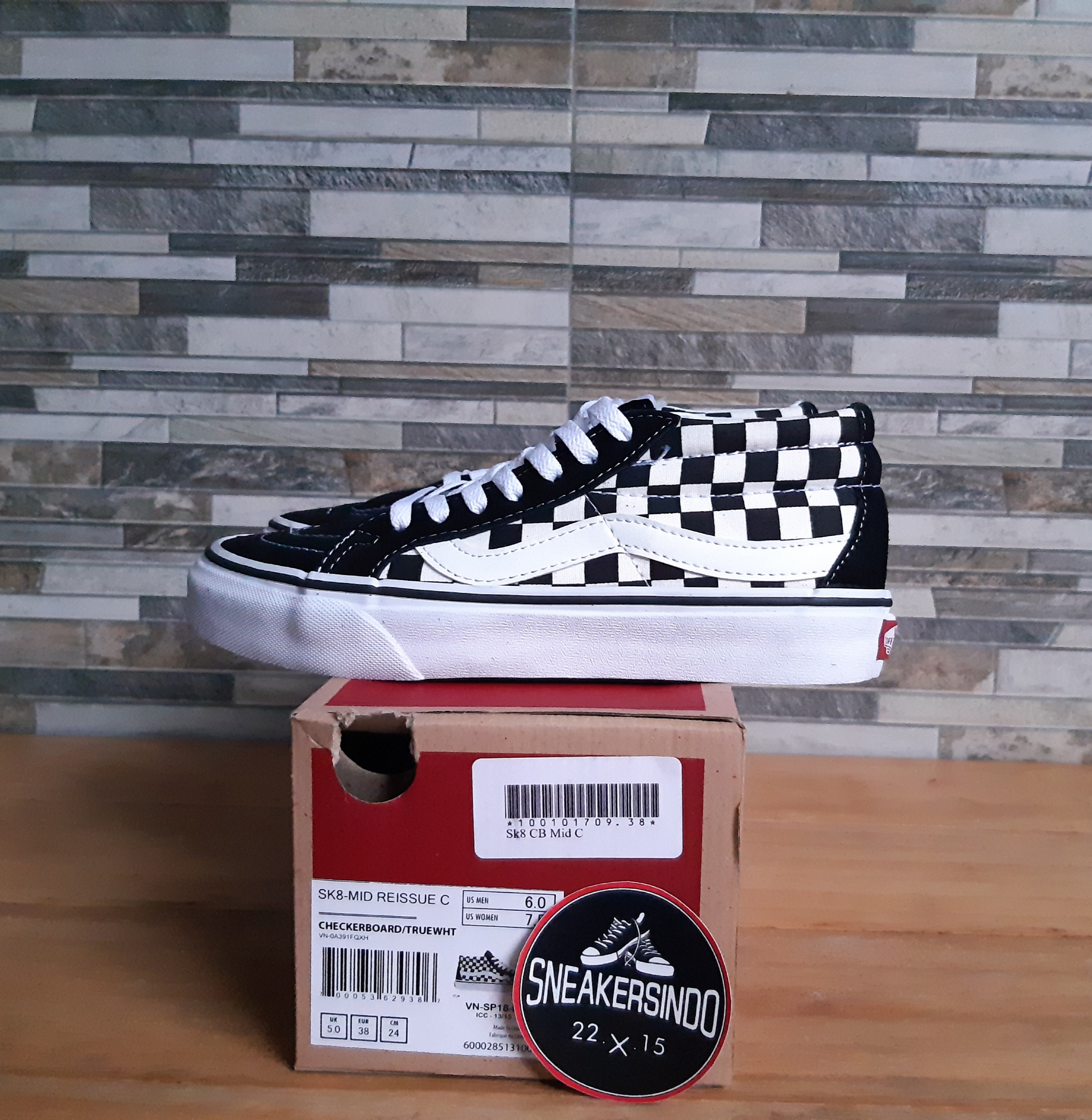 checkered high tops vans