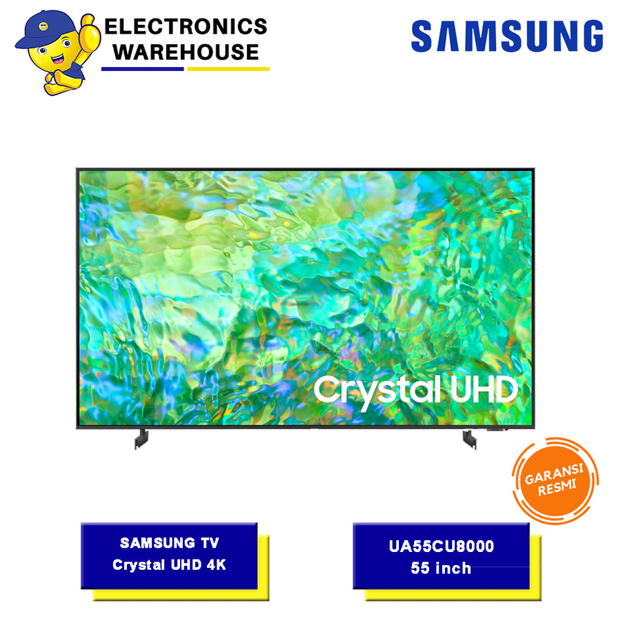 Samsung Smart Tv Crystal Uhd 4k 55 Inch Ua55cu8000kxxd Ua55cu8000 Lazada Indonesia 2699
