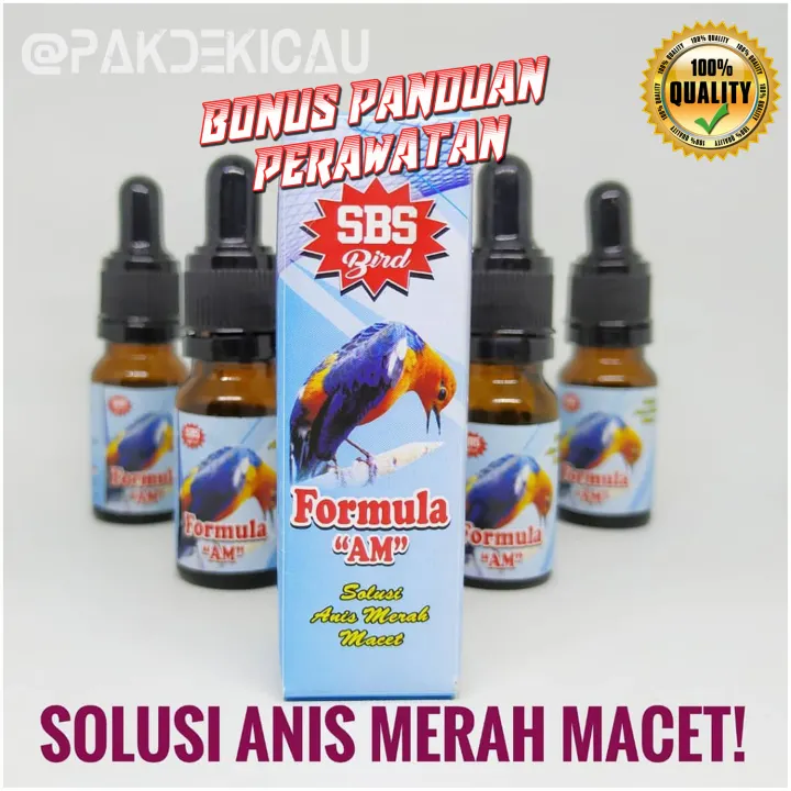 Langsung Gacorrr Vitamin Doping Burung Anis Merah Lomba Formula Am Macet Ramuan Suplemen Shopee Indonesia