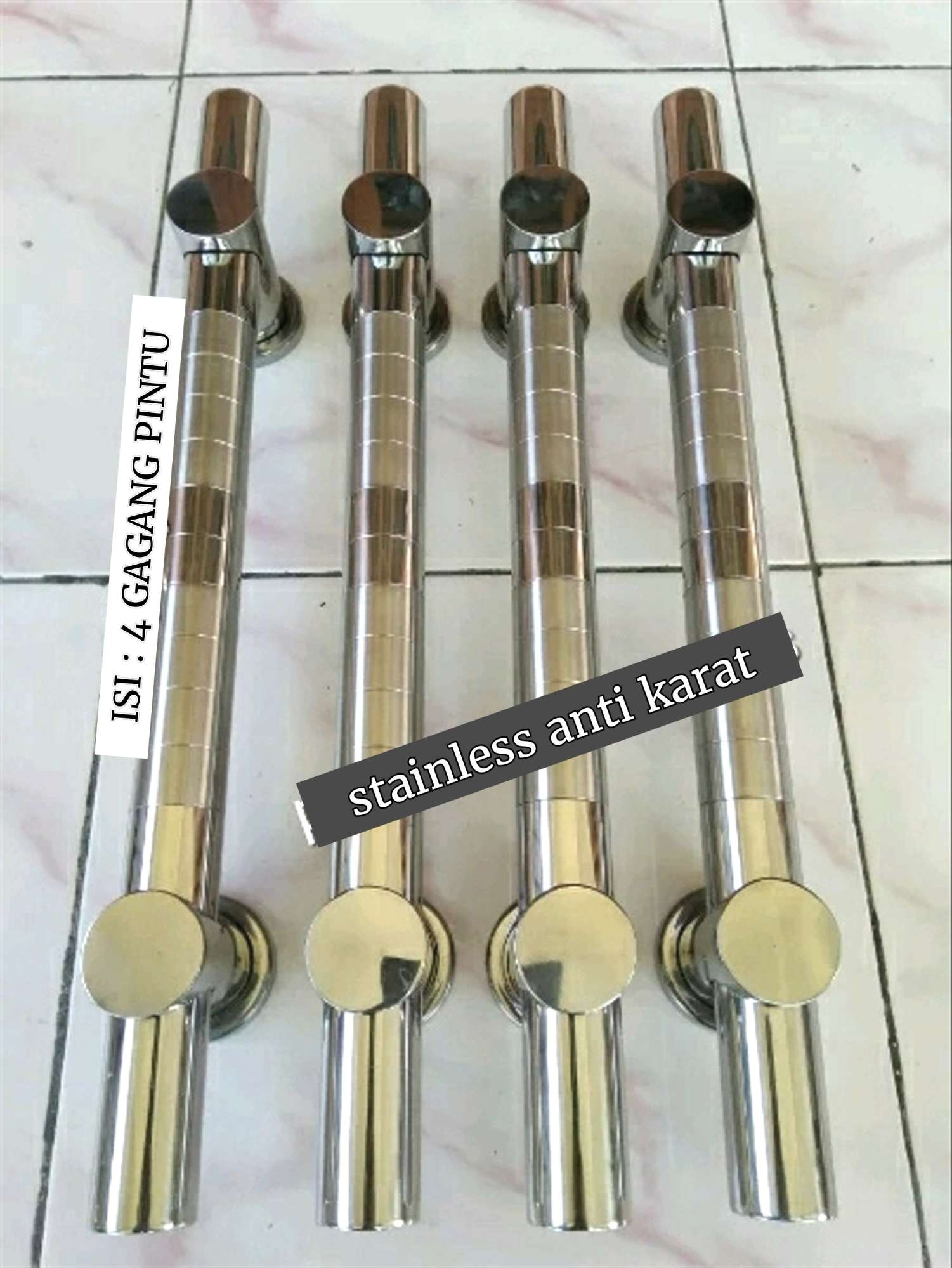 2 pasang 60cm // TARIKAN PINTU HANDLE PINTU RUMAH STAINLESS / GAGANG