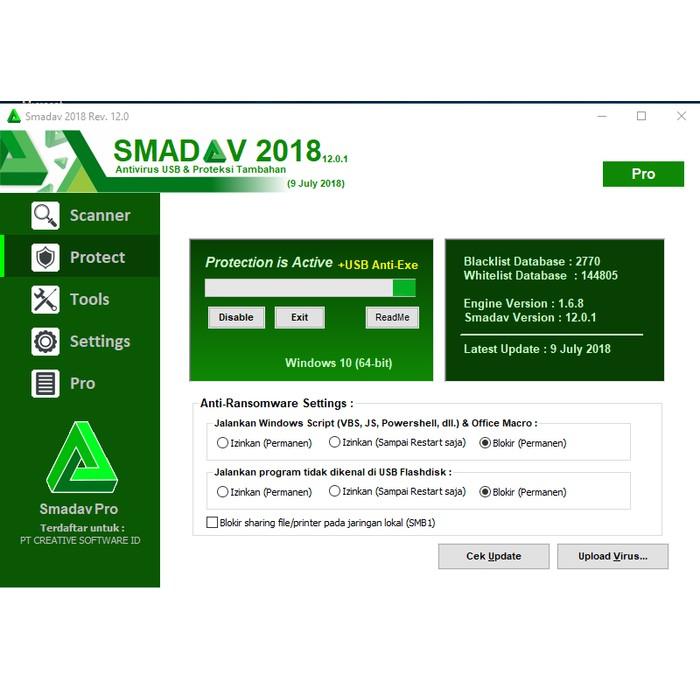 Promo Anti Virus Smadav Pro 2 Pc Lifetime Or Antivirus Smadav Limited Lazada Indonesia