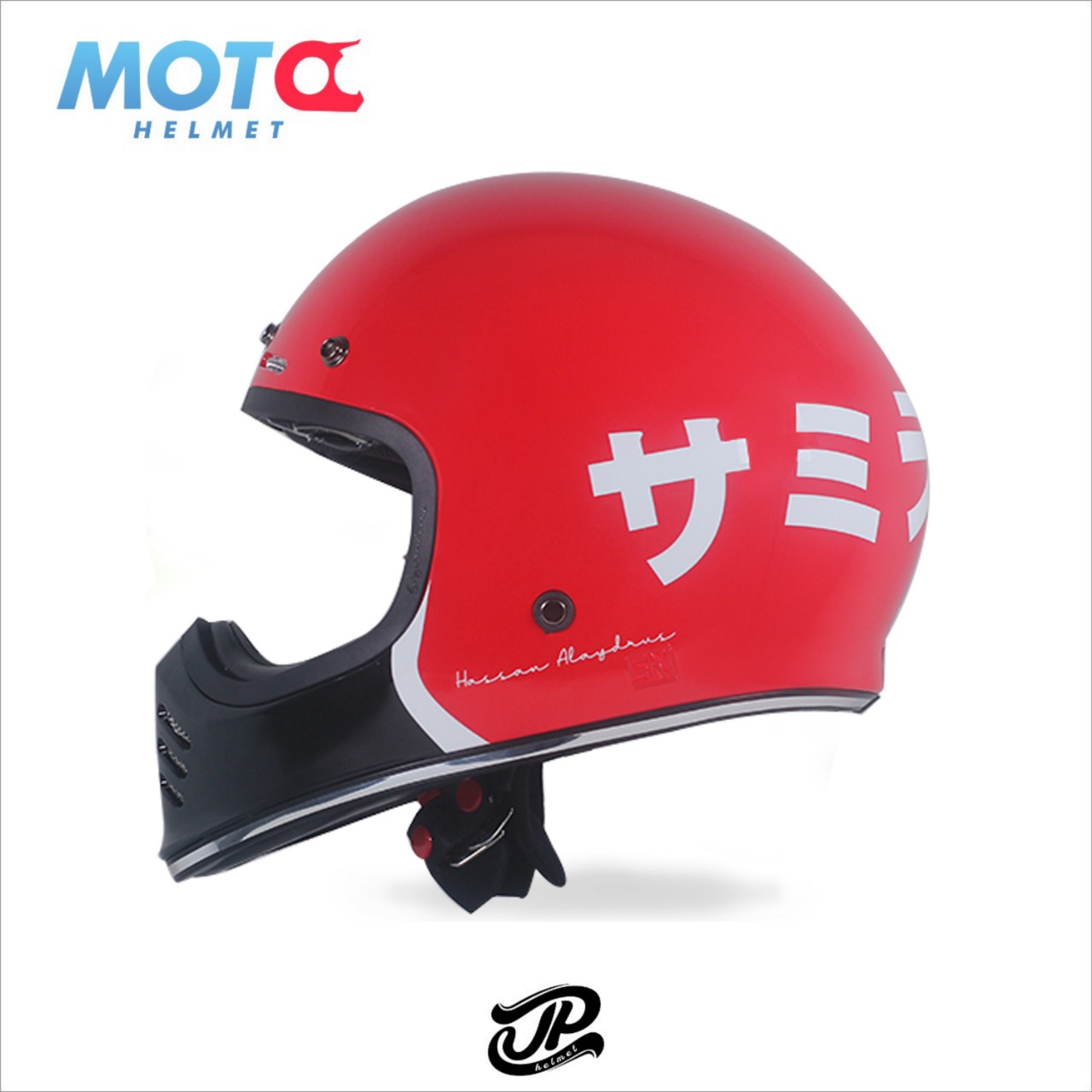 Helm JP Retro Signature Limited Edition Baba Lazada Indonesia