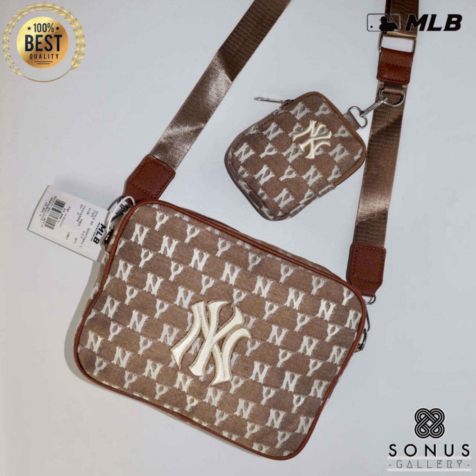 tas sling-bag Mlb-korean Blue Denim Sling Bag