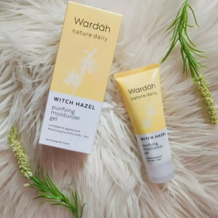 nature daily witch hazel purifying moisturizer gel
