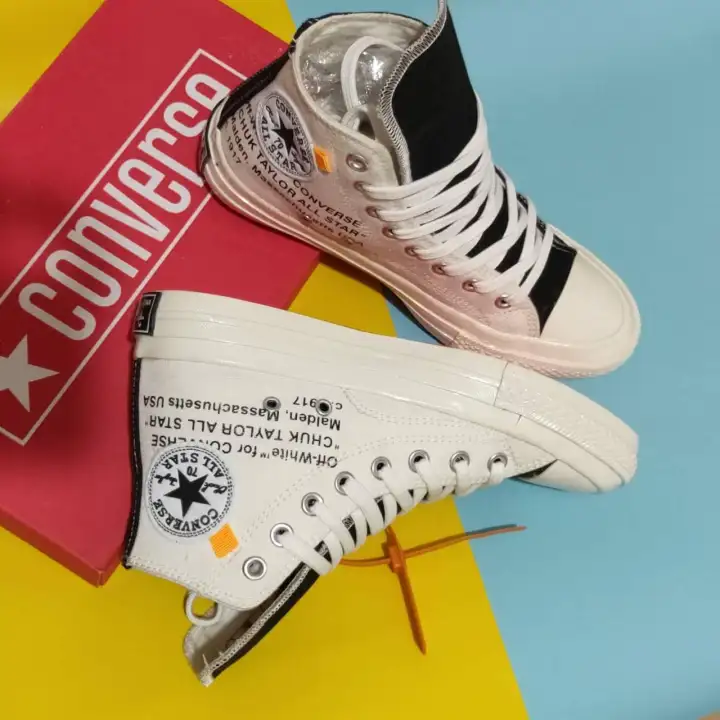 sepatu converse off white