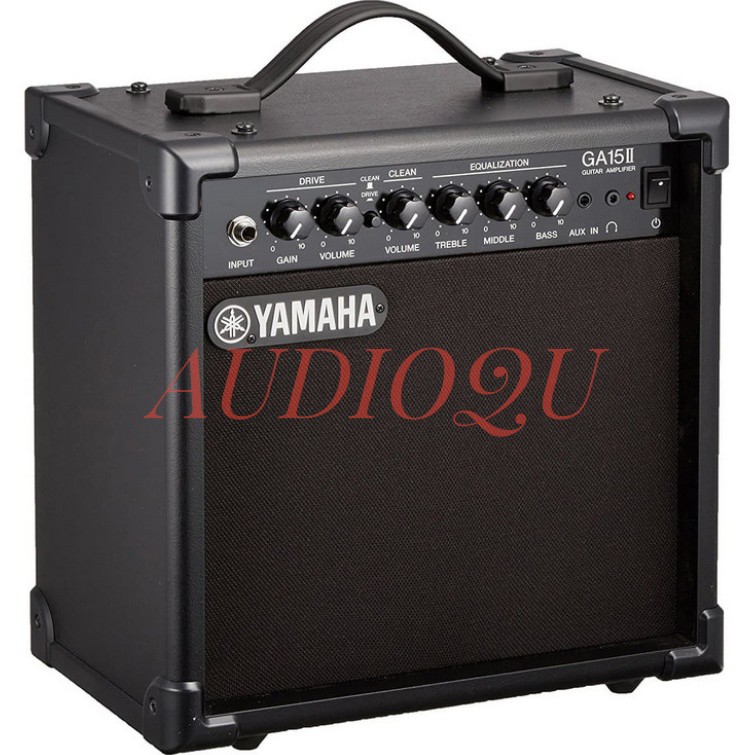 yamaha electric guitar and amp