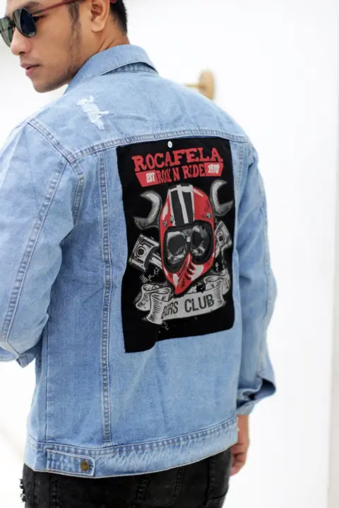 Jaket Levis Denim Pria Rock N Ride Style Lazada Indonesia