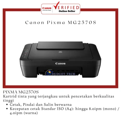 Printer Canon Pixma MG 2570s Print Scan Copy