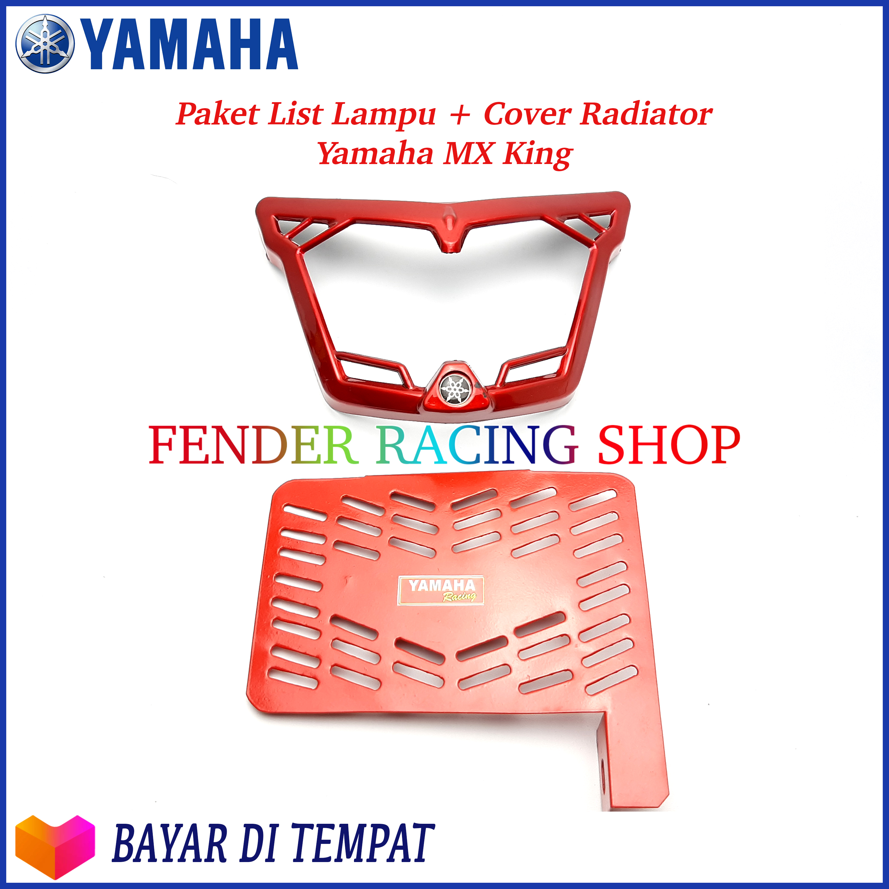 Paket Aksesoris Mx King List Lampu Dan Cover Radiator Mx King Mx 150