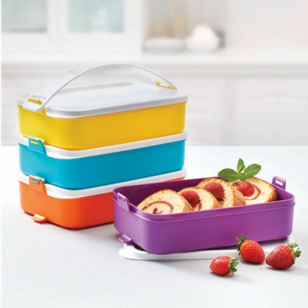 Tupperware Click To Go /Rantang 4 susun / Special Promo/ Diskon / Original