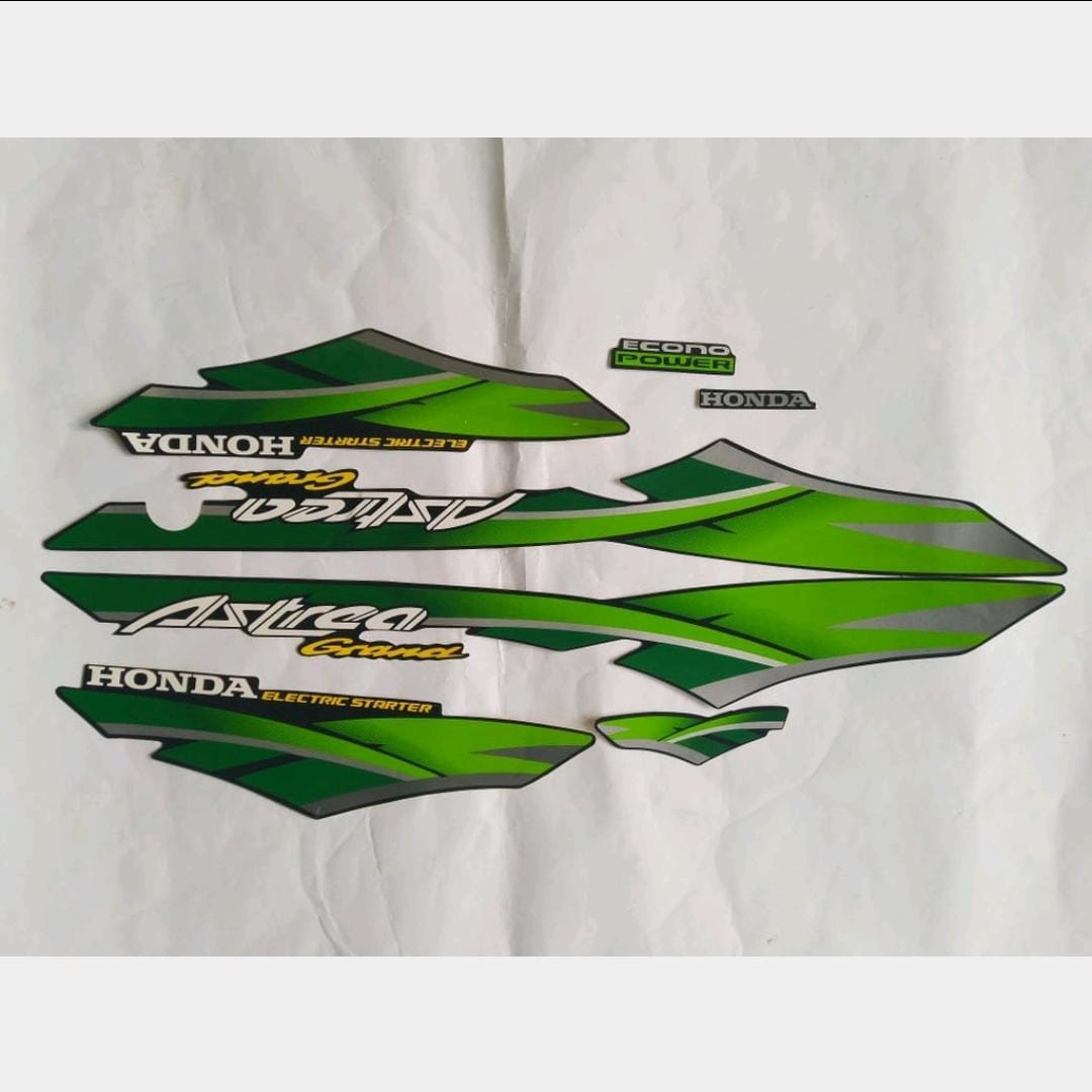 striping original Honda Astrea grand 96 decal Honda Astrea grand 96 ...