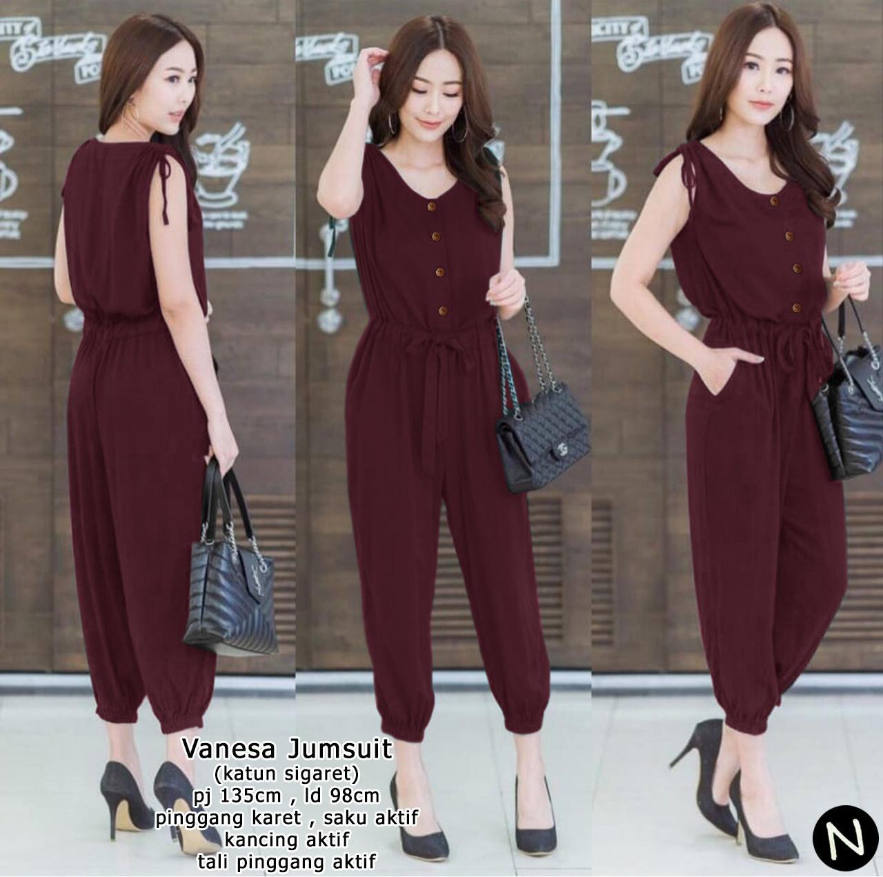 baju jumpsuit lazada