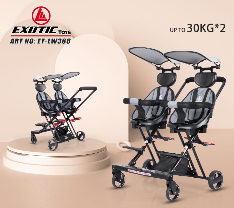 Magic Stroller Twins Exotic ET LW 366 Stroller Kembar Lazada Indonesia