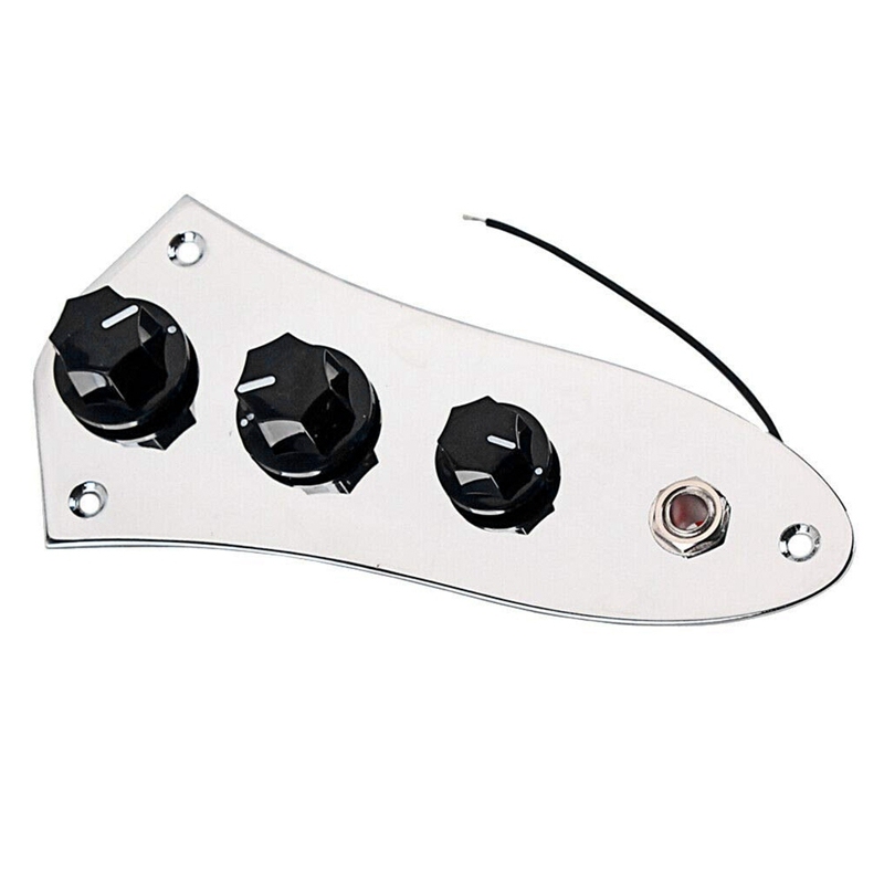 Guitar Parts Alloy Bass Guitar Wiring Harness Control Plate String Musical Instrument Parts Malaysia