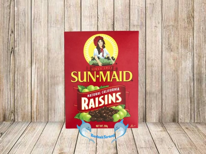 Sun maid Raisins 250gr / SunMaid / Kismis / Raisin 250gr Original