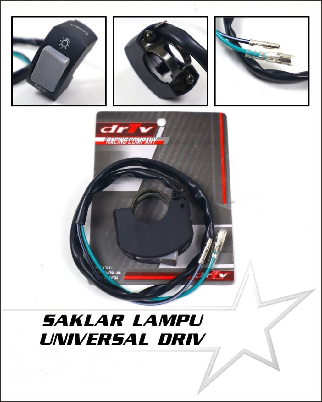 Saklar On/Off / Switch On Off Lampu / Klatson Motor | Lazada Indonesia