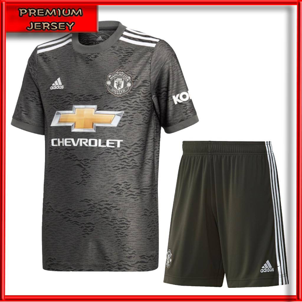 Setelan Jersey Dan Celana Manchester United Away 21 Grade Ori Full Set Jersey Mu Away 21 Terbaru Lazada Indonesia