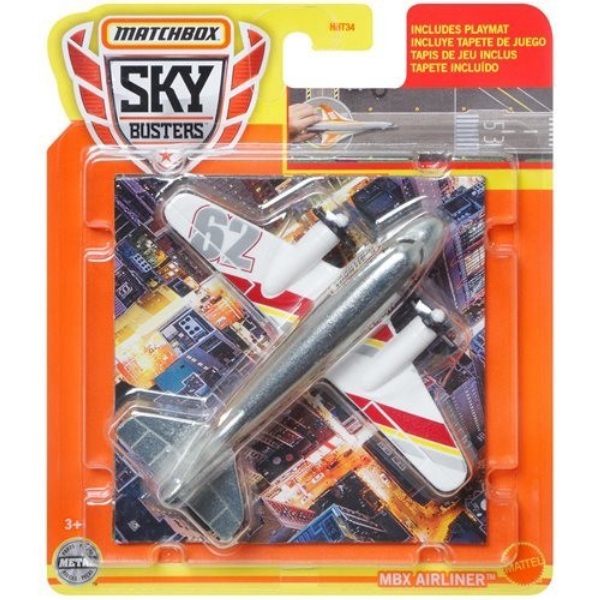 Matchbox Sky Busters MBX Airliner With Playmat | Lazada Indonesia